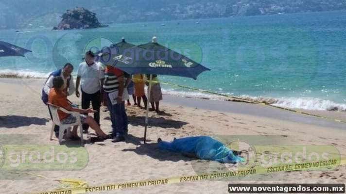 Ahogada muere una turista, en Acapulco - Foto 0 