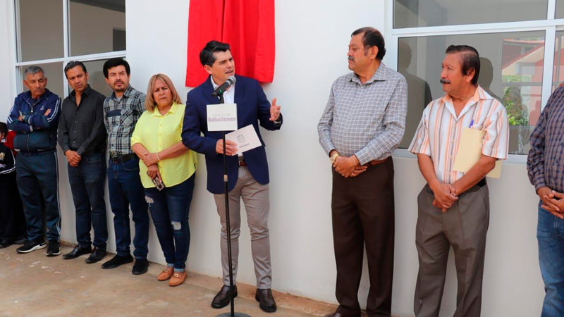 ¡Histórico! entrega Ayuntamiento de Zitácuaro, oficinas al Sector Escolar 06 