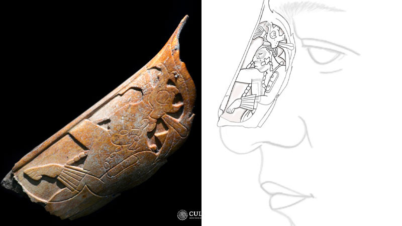 En Palenque hallan nariguera; debió usarse para personificar al dios maya del maíz 