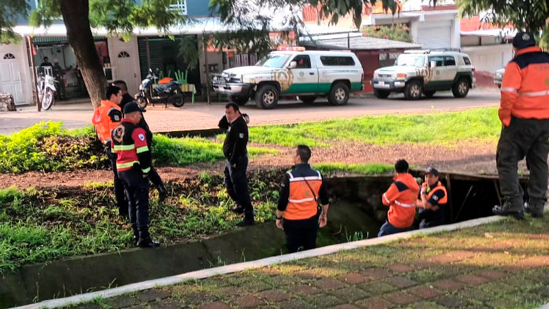 Localizan cuerpo de S.A.B., niño arrastrado por la corriente en Ario, Michoacán 