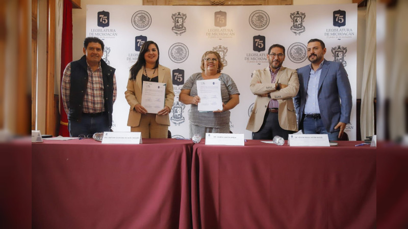 Firma Congreso de Michoacán convenio de colaboración con SESEA en materia de declaración fiscal