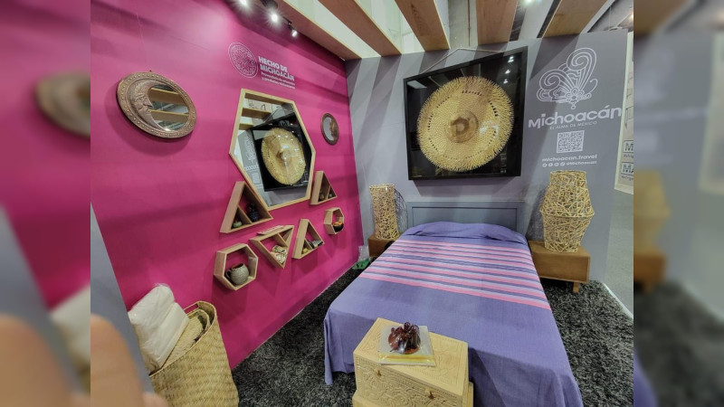 Por primera vez, artesanía michoacana participa en expo latinoamericana de proveeduría