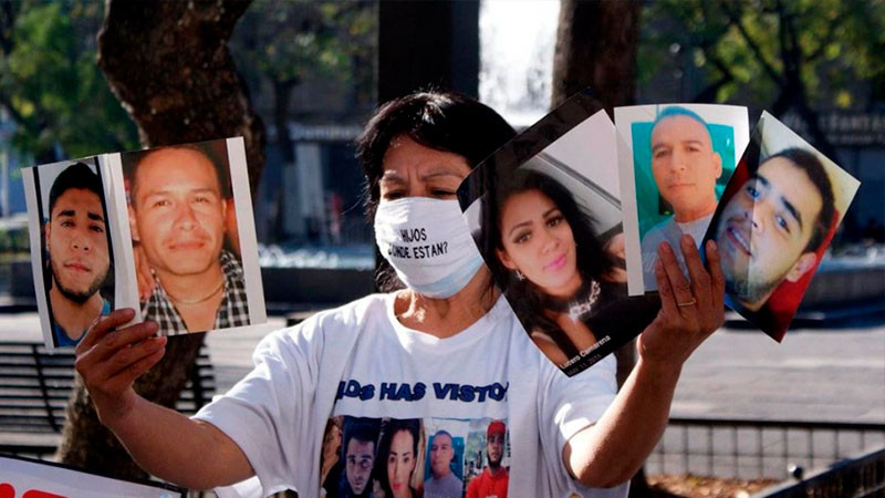 Madres buscadoras se manifiestan frente a Palacio Nacional; exigir un alto a la crisis de desaparecidos 