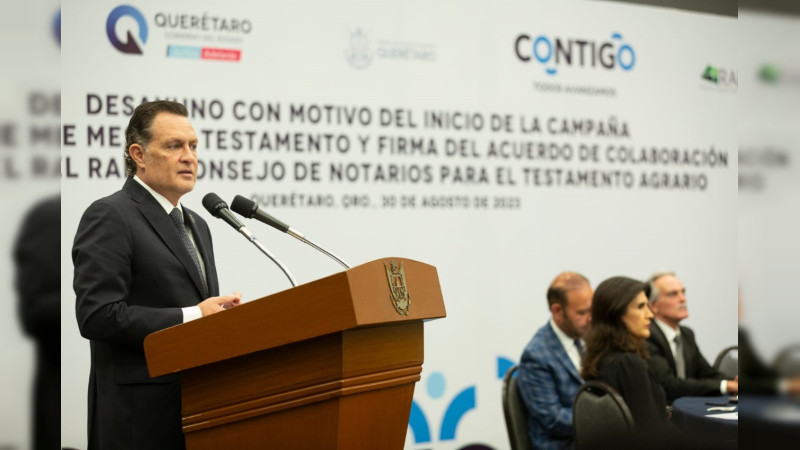 Protección de bienes beneficiará a 385 núcleos agrarios de Querétaro  