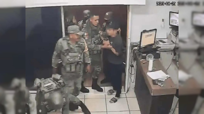 Graban a militares en presunto asalto a negocio en Mazatlán, Sinaloa 