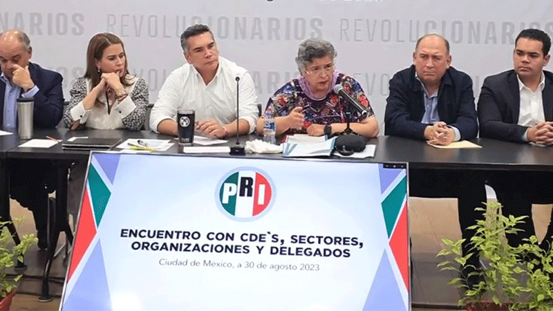 Reconoce Beatriz Paredes que ventaja de Xóchitl Gálvez es irreversible 