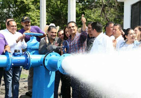 Con una inversión de 2 millones de pesos, gobernador inauguró los pozos profundos en Páracuaro  - Foto 1 