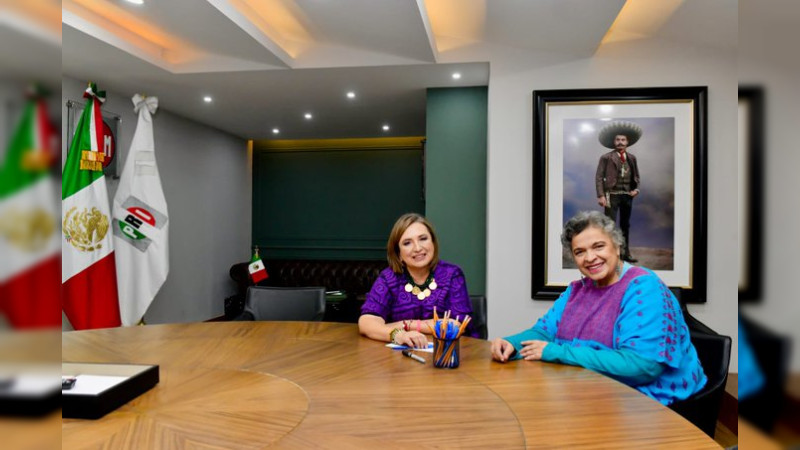 Difunden foto y video de Xóchitl Gálvez y Beatriz Paredes por primera vez juntas, tras declinación  