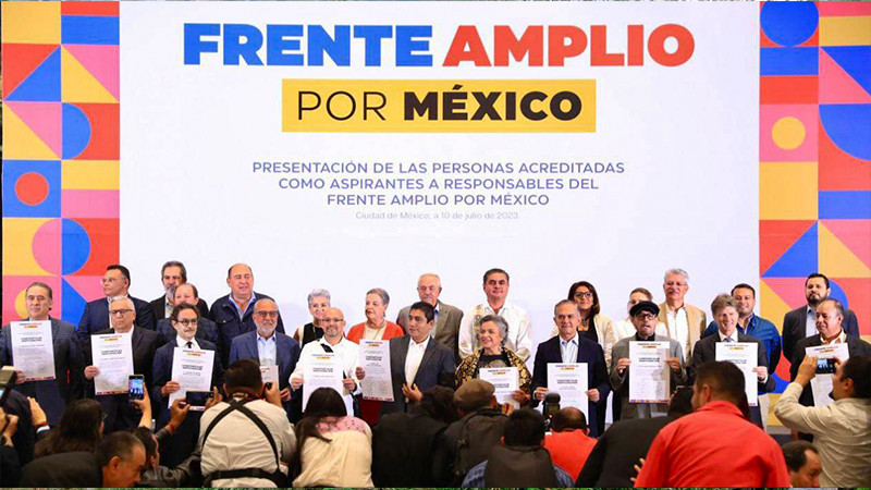 En Michoacán 72 mil personas participaron en la consulta del Frente Amplio por México 