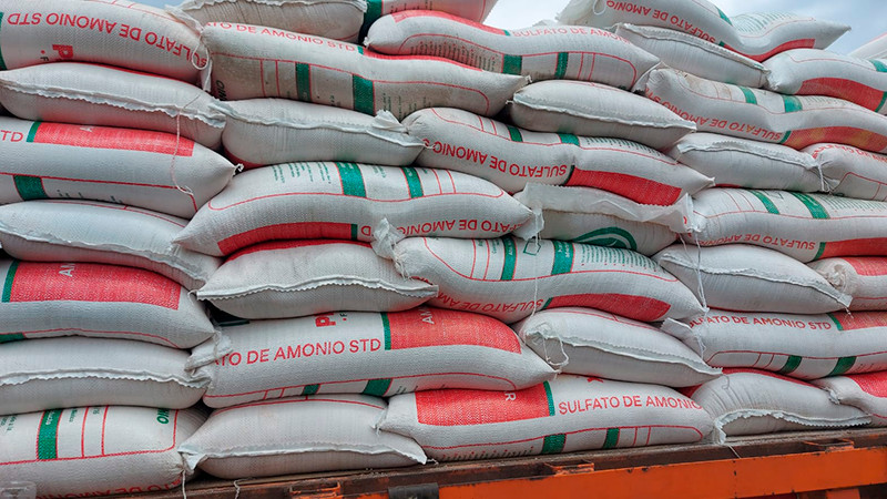 Michoacán recibió apoyo federal al campo con 37 mil toneladas de fertilizante gratuito