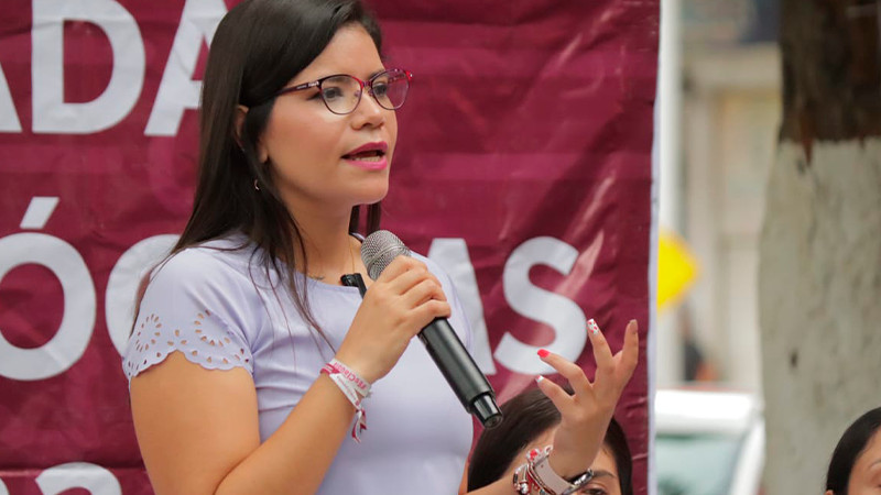Michoacán con 156 embarazos en menores de 15 años: Carolina Rangel 
