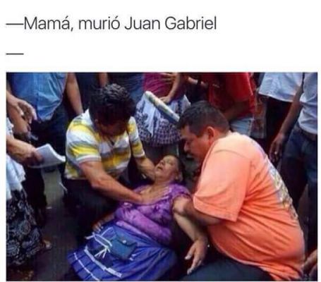 Usuarios de internet desatan los memes ante la muerte de Juan Gabriel  - Foto 0 