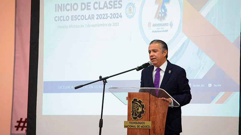 Tecnológico de Morelia, orgullo nacional y mundial de Michoacán: Luis Navarro 