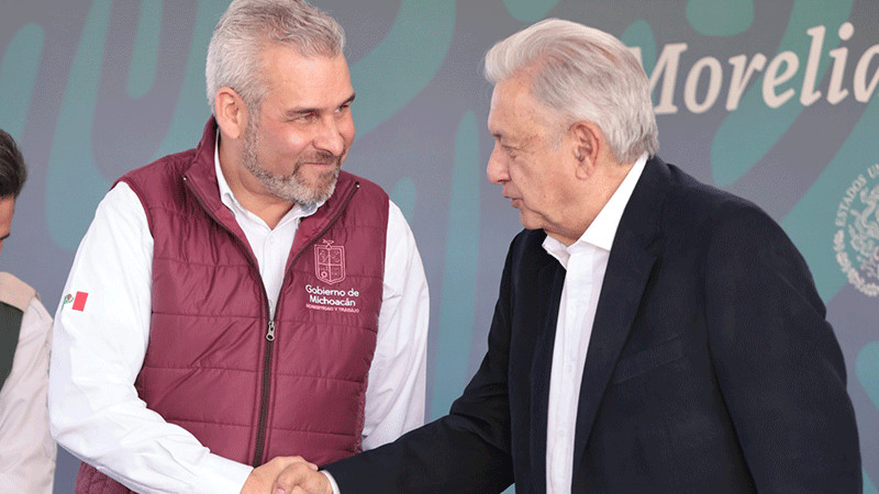 En Michoacán, tenemos de gran aliado al Presidente para el desarrollo: Bedolla  