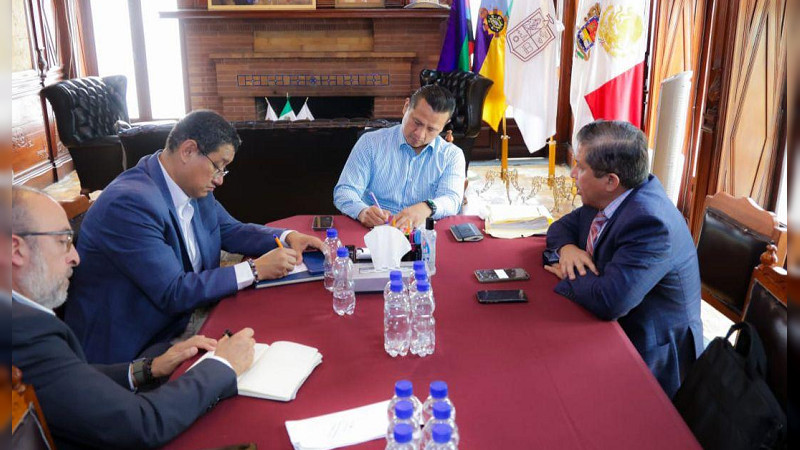 Acuerda Gobierno de Michoacán trabajo interinstitucional con INE y el IEM 