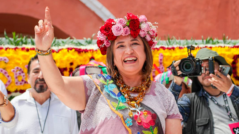 “La contienda presidencial se va a poner buena", asegura Xóchitl Gálvez 