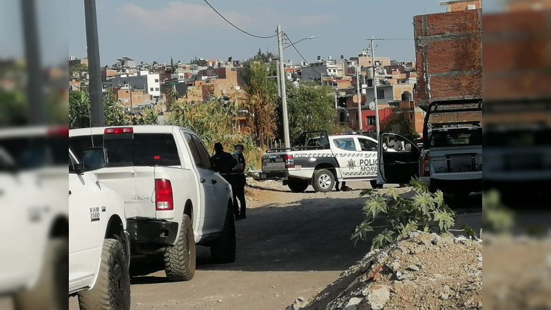 Hallan cadáver en calles de la colonia Obrera, en Morelia, Michoacán  