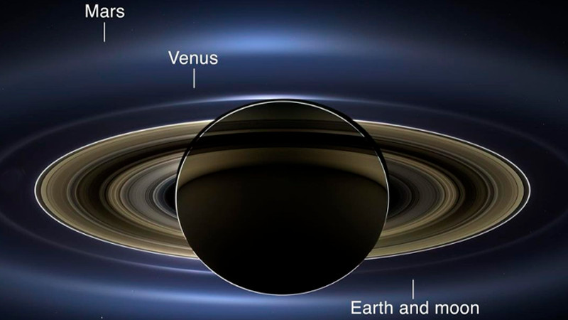 NASA publica la foto más detallada de Saturno a color real  