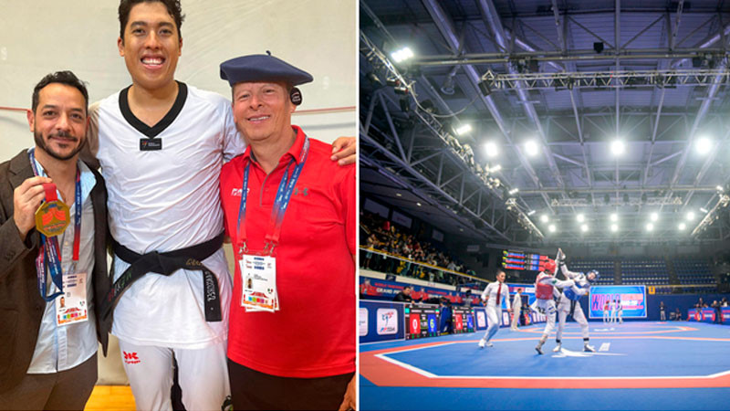 Mexicano cosecha bronce en Grand Prix de Taekwondo París 2023 