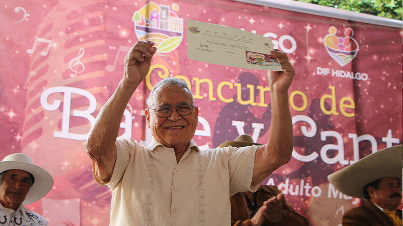 Con diversas actividades, el gobierno Municipal de Ciudad Hidalgo celebró el Día del Abuelo