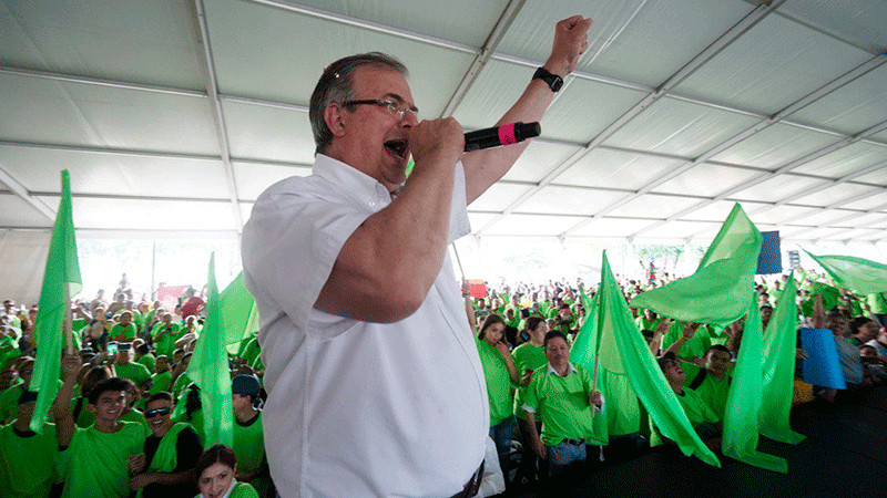 Ebrard insite en preocupación por encuesta de Morena 