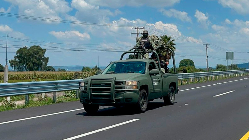 Arriban a Michoacán 900 elementos del Ejército Mexicano para reforzar tareas de seguridad