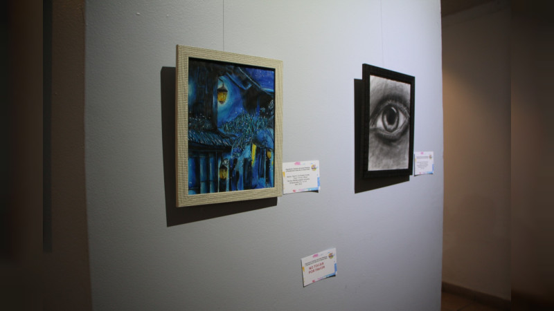 Luis Gildardo López inaugura Exposición Colectiva de Artes Visuales y Plásticas 2023, en la Casa de la Cultura