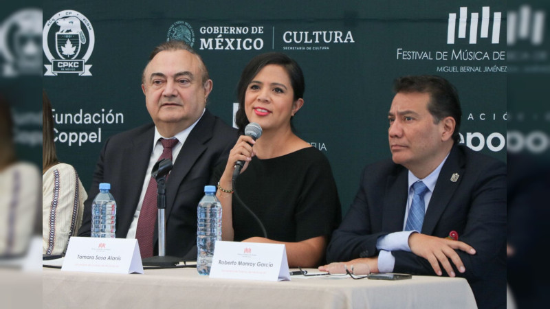 Presentan 35 edición del Festival de Música de Morelia; habrá 55 conciertos