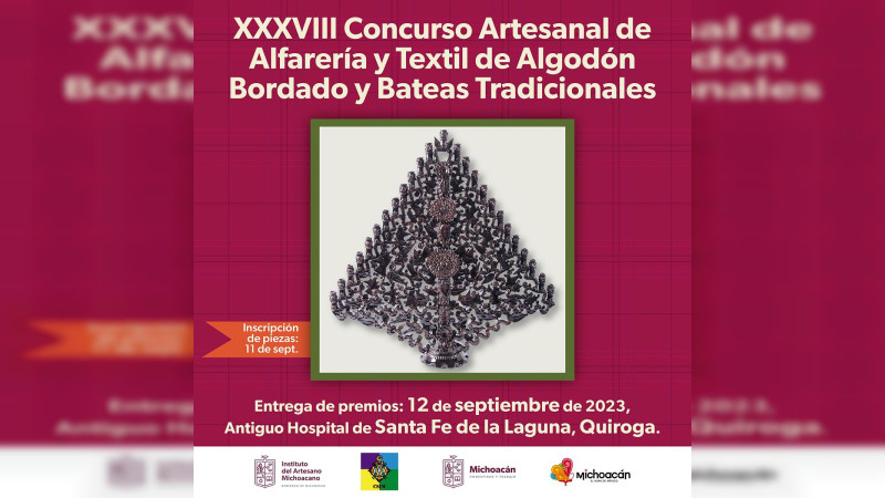 En septiembre, nueve concursos artesanales, nueve destinos para visitar: IAM