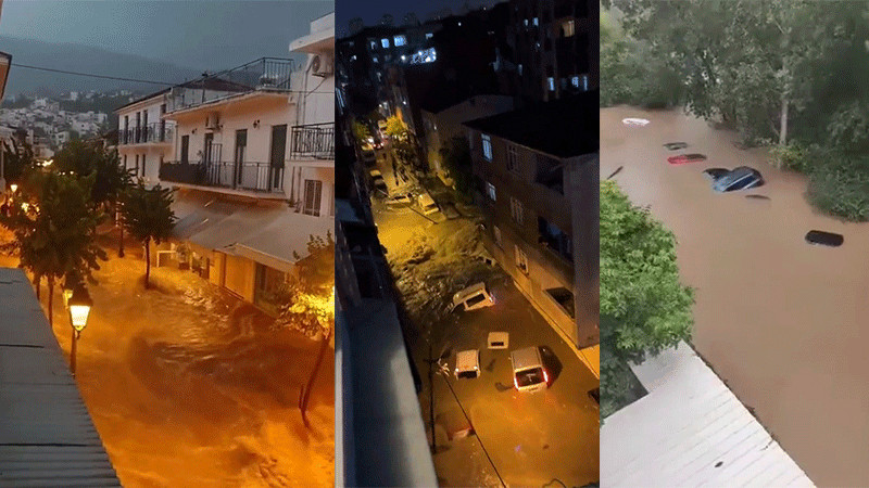 Fuertes lluvias provocaron inundaciones en Grecia, Turquía y Bulgaria 
