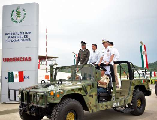 Fuerzas Armadas contribuyen al bienestar de los mexicanos, destaca EPN en inauguración de Hospital Militar - Foto 1 