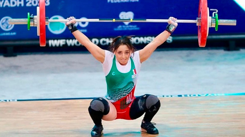 Mexicanos compiten en Campeonato Mundial de Halterofilia, clasificatorio a París 2024 