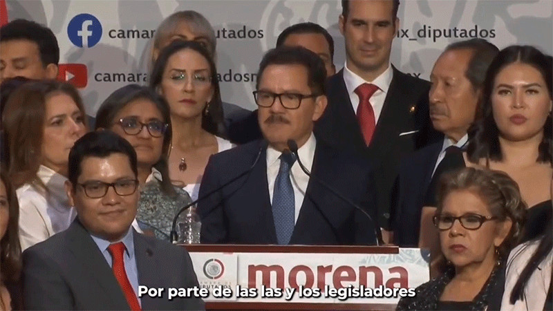 Grupo Parlamentario de Morena hace llamado a esperar a que concluya proceso democrático 