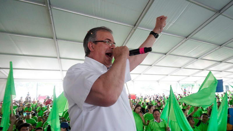 Nos sacaron del proceso de Morena, asegura Ebrard; analiza salir del partido 