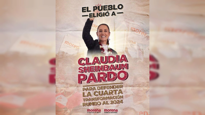 Claudia Sheinabum se posiciona en las encuestas; será la candidata presidencial de Morena 
