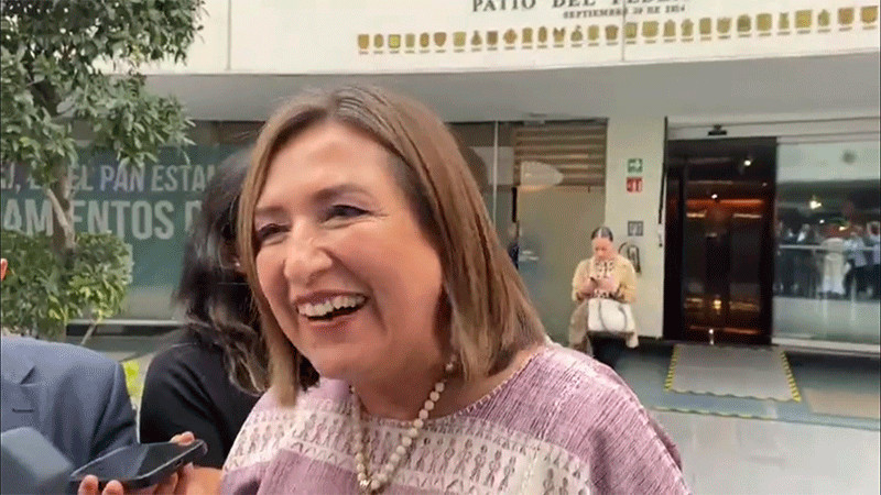 “Estoy feliz, en 2024 México tendrá su primera Presidenta”, dice Xóchitl Gálvez 