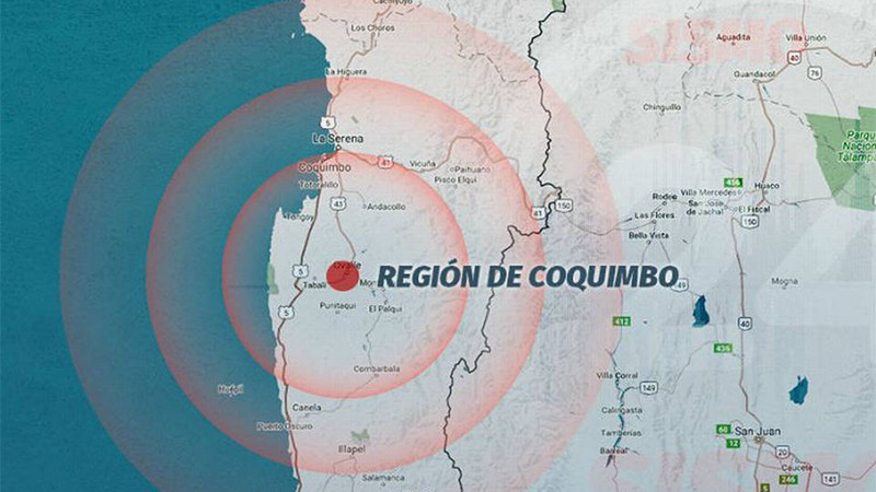 Terremoto de magnitud 6.2 sacude el centro y norte de Chile 