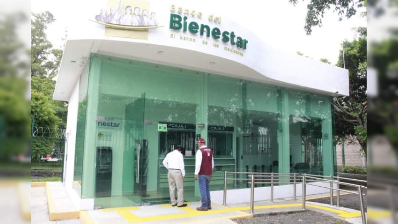 Sucursales del Banco del Bienestar amplían horarios de atención en Michoacán 
