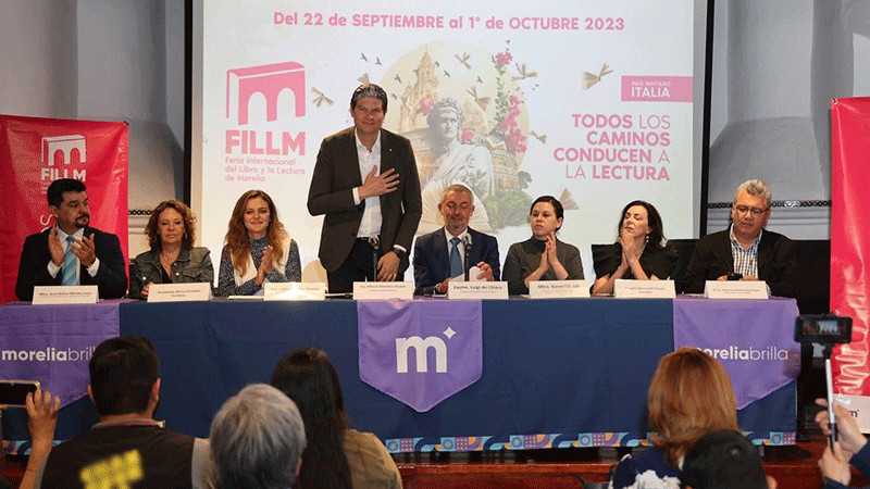 II Feria Internacional del Libro y la Lectura de Morelia, evento municipal sin referente en el país: Alfonso Martínez 