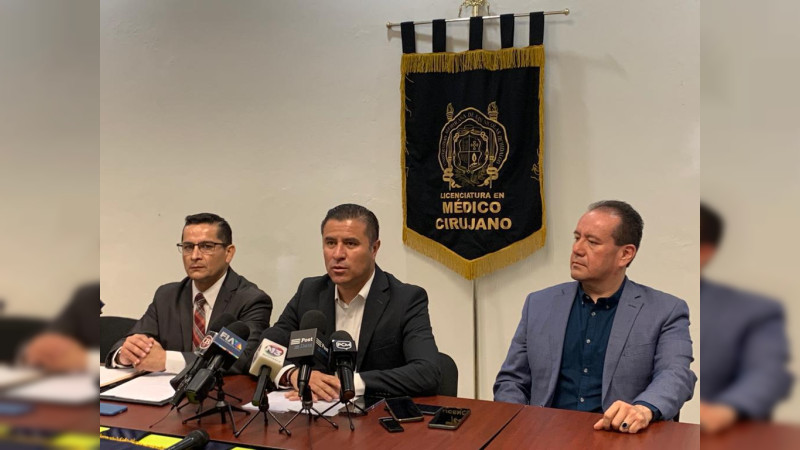 Autoridades nicolaitas atienden a estudiantes de la Facultad de Medicina, reiteran el llamado al diálogo