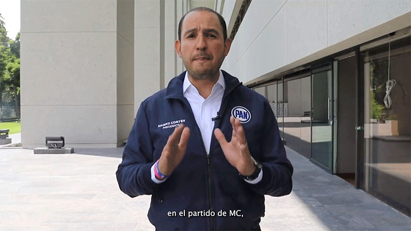 Marko Cortés pide a Marcelo Ebrard sumarse al Frente Amplio por México 