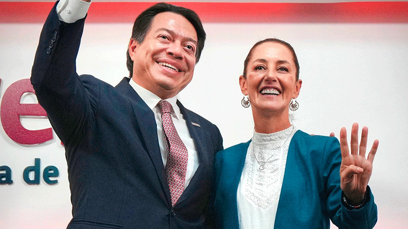 Sheinbaum y Mario Delgado anuncian inicio de trabajos rumbo a 2024 