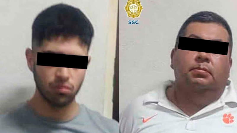 Detienen a dos presuntos asaltantes en Polanco; recuperan reloj de 40 mil pesos 