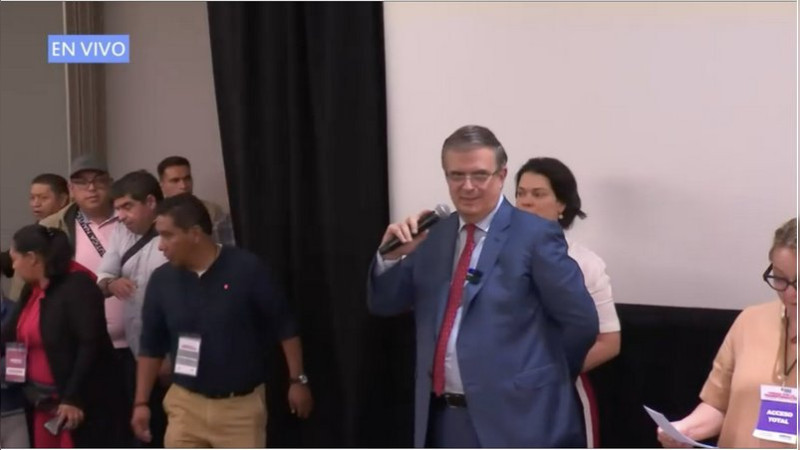 "No ha estado en mi objetivo una candidatura independiente": Marcelo Ebrard 
