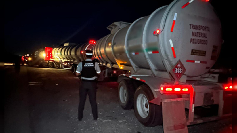 Recuperan más de 66 mil litros de combustible, en Tamaulipas; detienen a conductor 