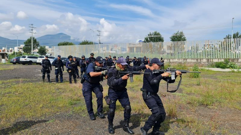 Elementos de la SSP toman capacitación “Especialización Grupo Táctico Operativo” en Morelia