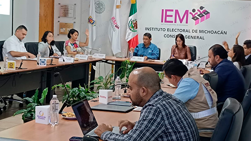 IEM aprueba tope de gastos de campañas en Michoacán  