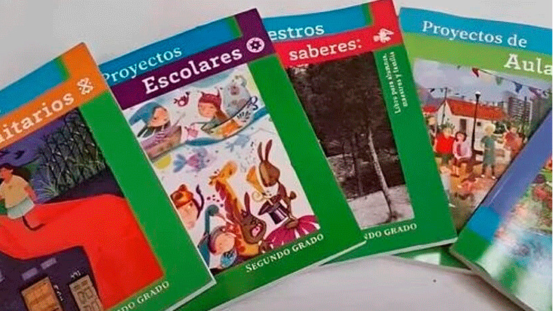 Sin llegar a Querétaro, todos los nuevos libros de texto  