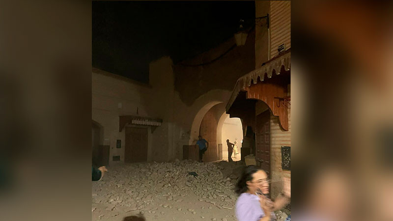 SRE llamó a mexicanos en Marruecos a seguir indicaciones tras sismo de 6.8 