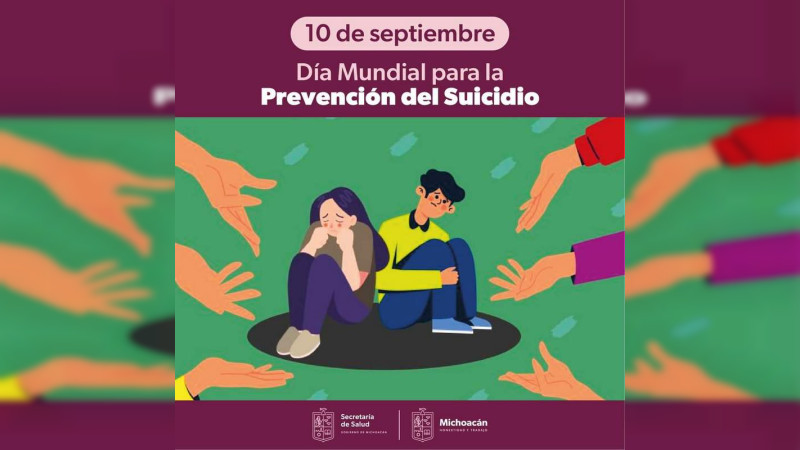 Refuerza Secretaría de Salud de Michoacán acciones para prevenir el suicidio en jóvenes 